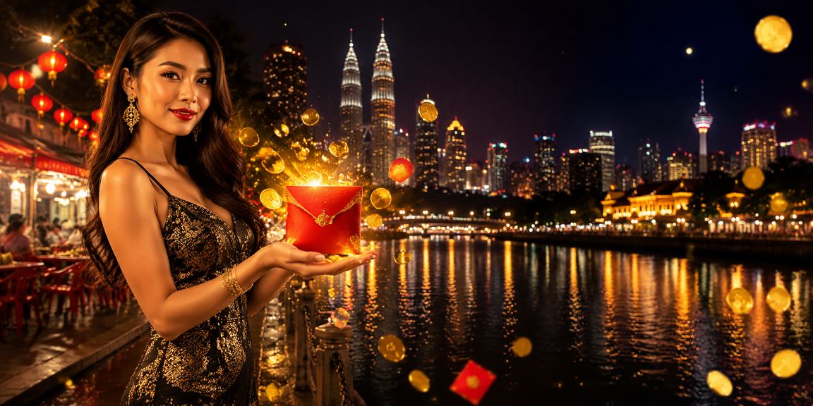 Sampul merah bonus loteri khas di Kuala Lumpur sempena perayaan